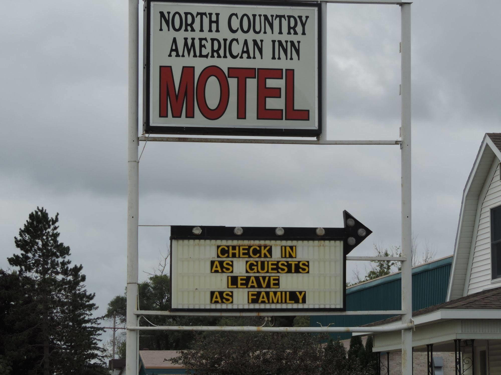 North Country American Inn Kalkaska Dış mekan fotoğraf