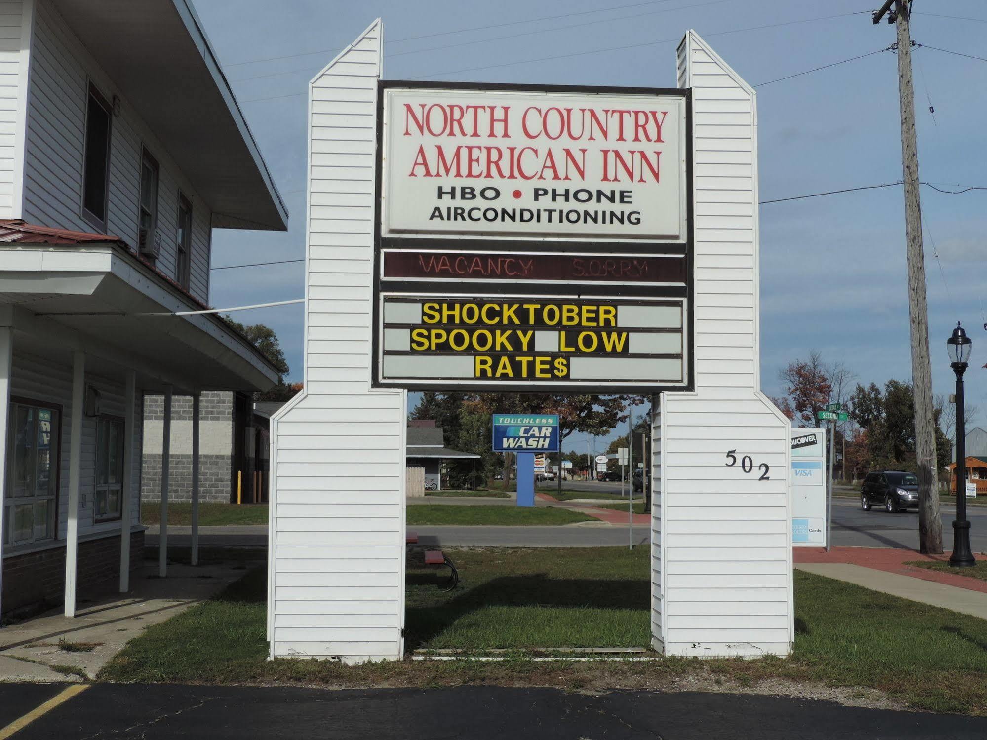 North Country American Inn Kalkaska Dış mekan fotoğraf